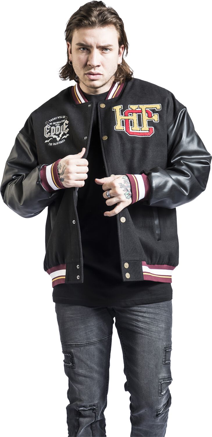 Hellfire Club Varsity Jacket – Black Stranger Things Varsity Jacket