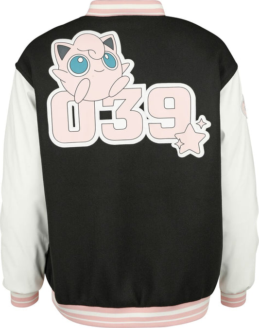 Jigglypuff Varsity Jacket – Multicolour Pokémon Varsity Jacket