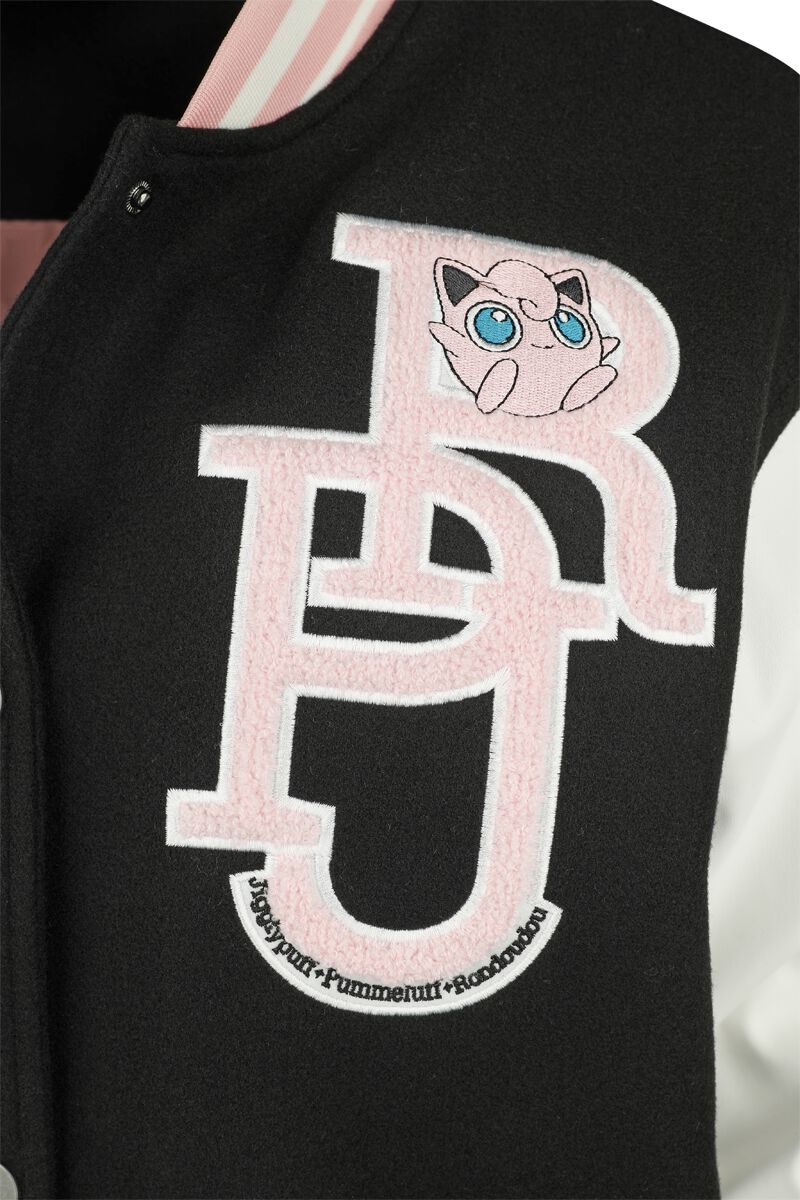 Jigglypuff Varsity Jacket – Multicolour Pokémon Varsity Jacket