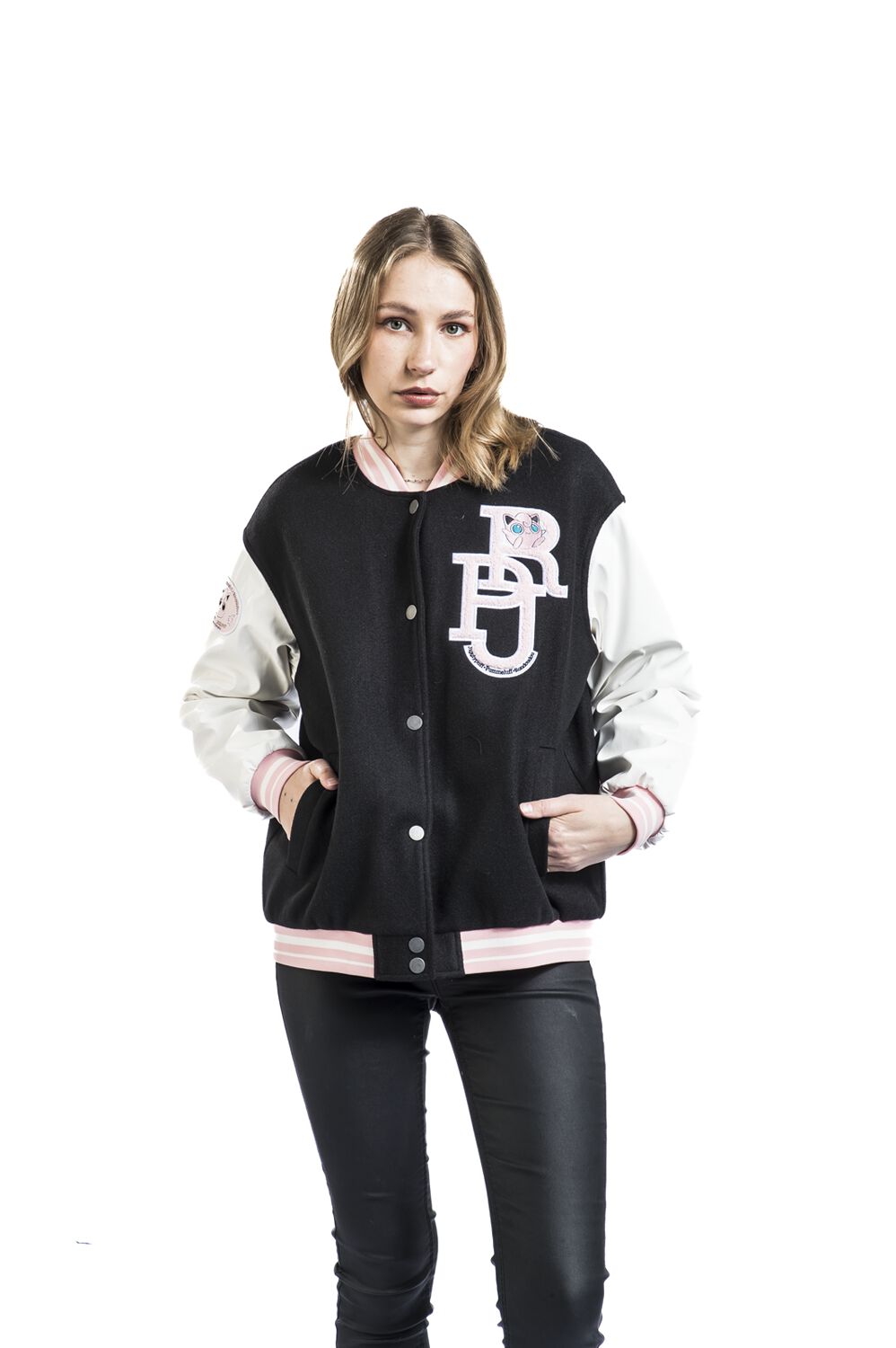 Jigglypuff Varsity Jacket – Multicolour Pokémon Varsity Jacket