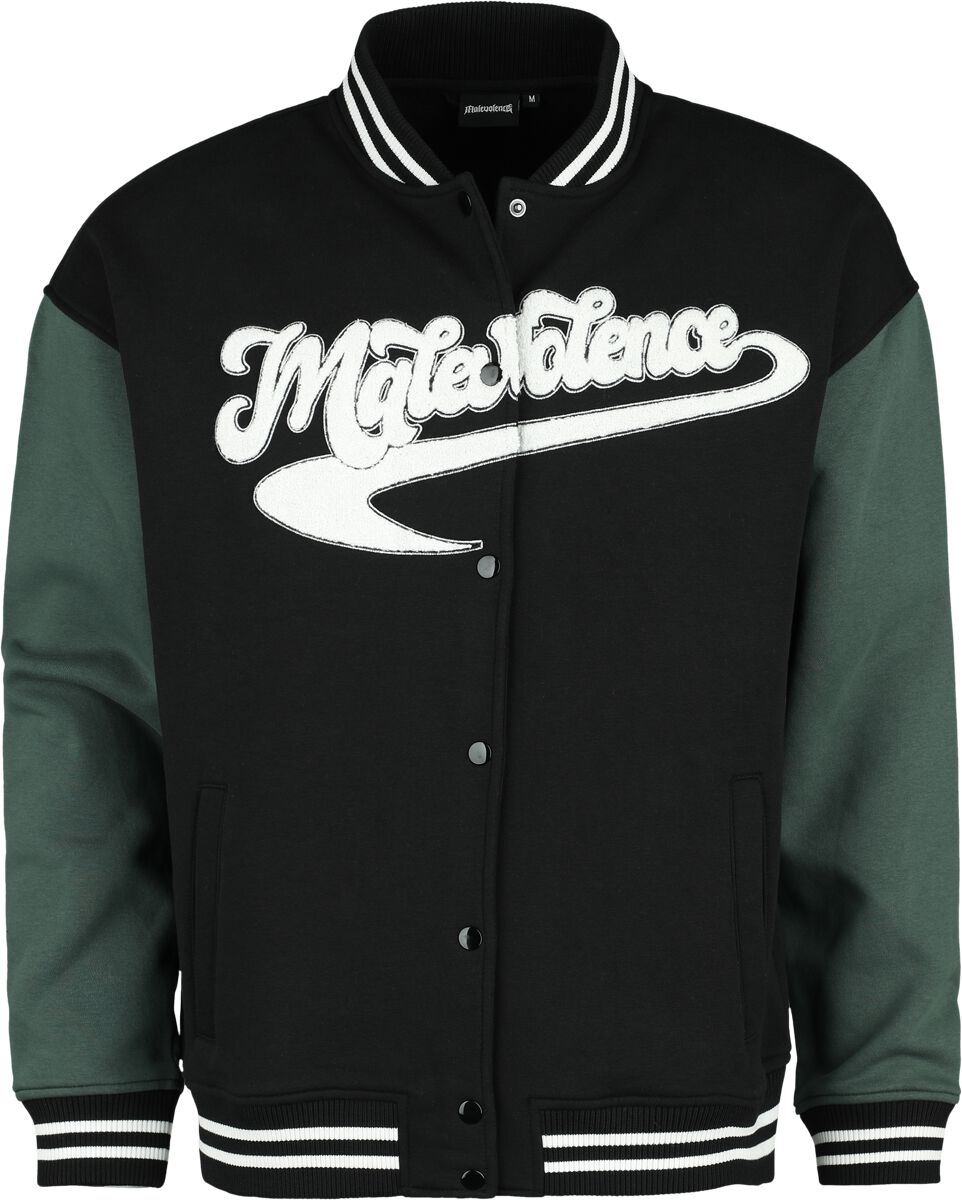 Logo - Oversize Varsity Jacket – Multicolour Malevolence Varsity Jacket