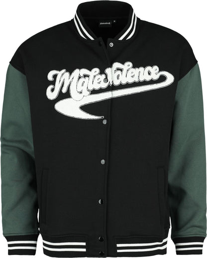 Logo - Oversize Varsity Jacket – Multicolour Malevolence Varsity Jacket