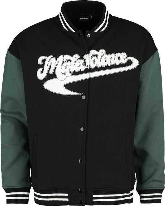 Logo - Oversize Varsity Jacket – Multicolour Malevolence Varsity Jacket