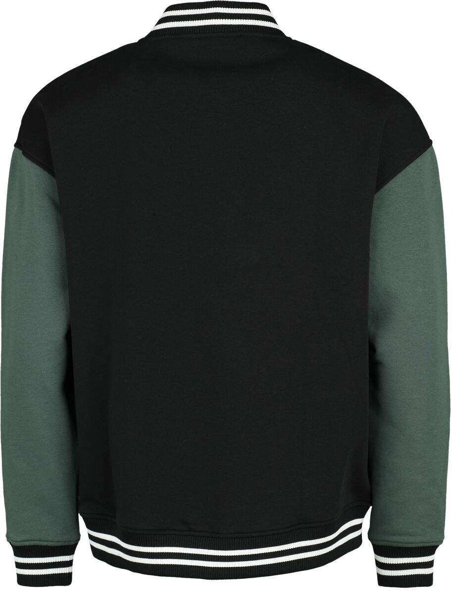 Logo - Oversize Varsity Jacket – Multicolour Malevolence Varsity Jacket