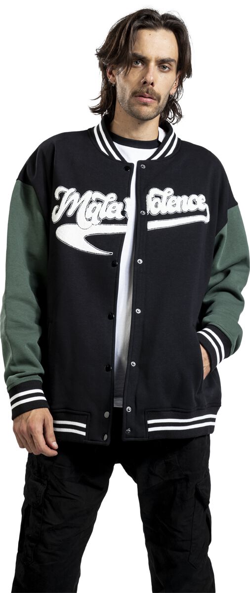 Logo - Oversize Varsity Jacket – Multicolour Malevolence Varsity Jacket