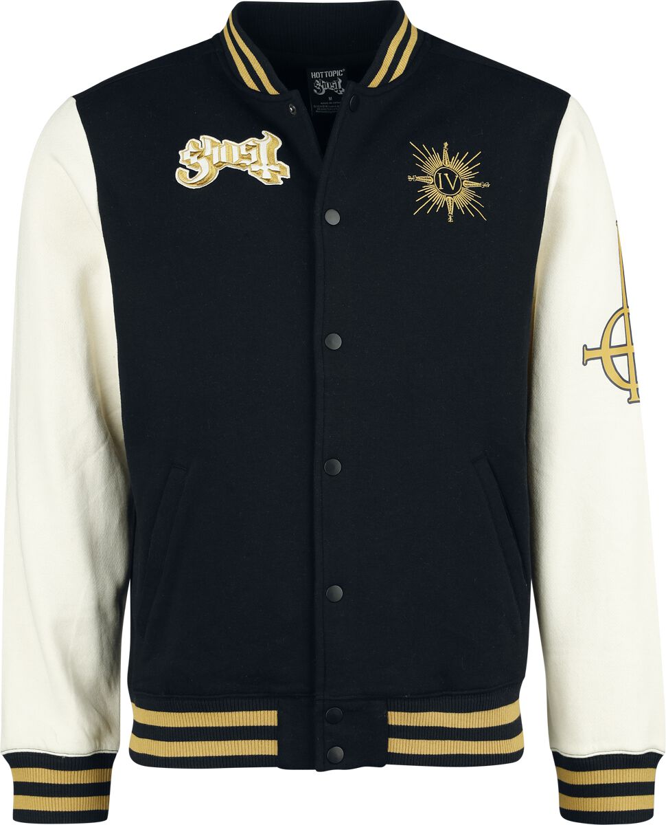 IV Varsity Jacket – Multicolour Ghost Varsity Jacket