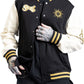IV Varsity Jacket – Multicolour Ghost Varsity Jacket