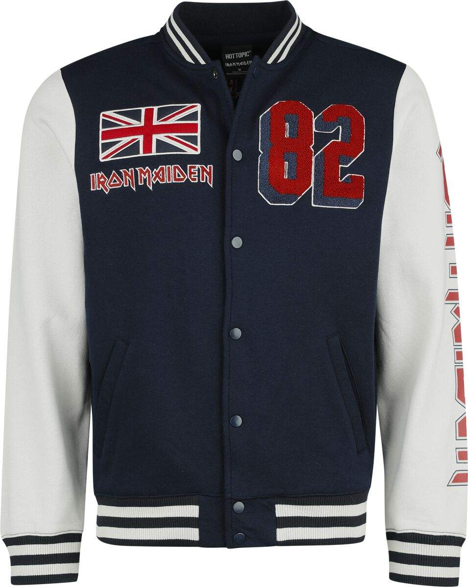 NOTB Coaches" Varsity Jacket multicolour by Iron Maiden