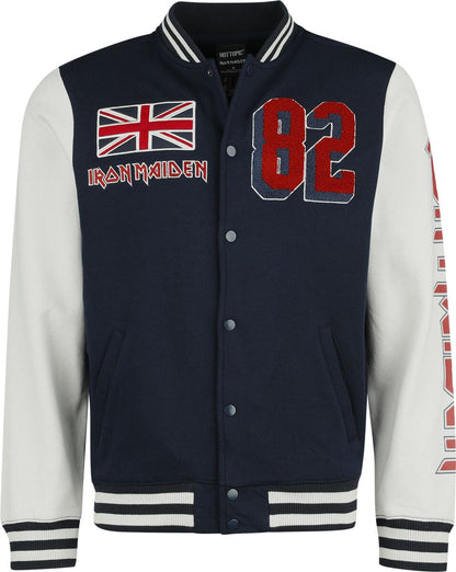 NOTB Coaches" Varsity Jacket multicolour by Iron Maiden