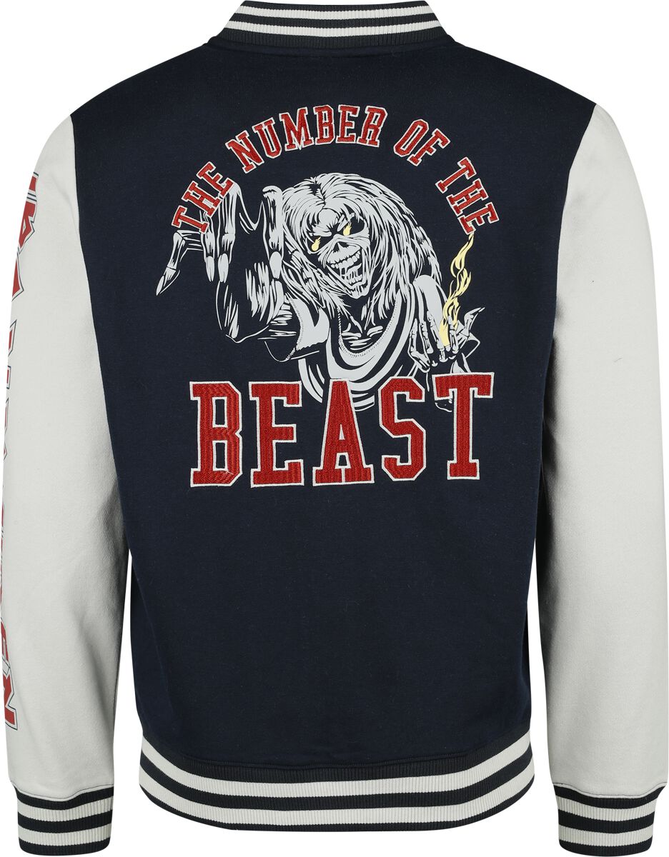 NOTB Coaches" Varsity Jacket multicolour by Iron Maiden