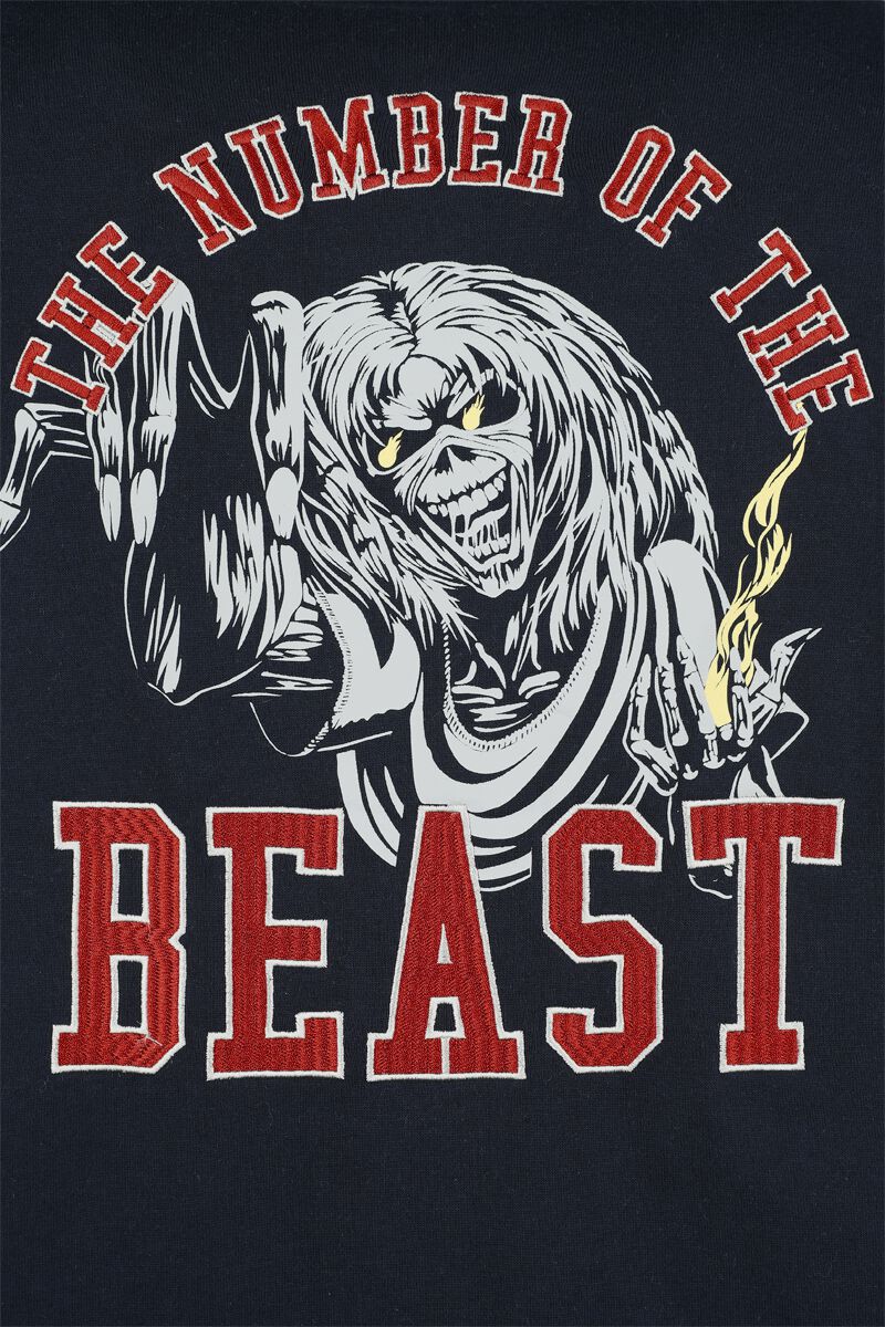 NOTB Coaches" Varsity Jacket multicolour by Iron Maiden