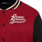 Bakersfield Highschool Varsity Jacket – Black-Red Mid-Season Jacket by Queen Kerosin