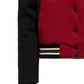 Bakersfield Highschool Varsity Jacket – Black-Red Mid-Season Jacket by Queen Kerosin
