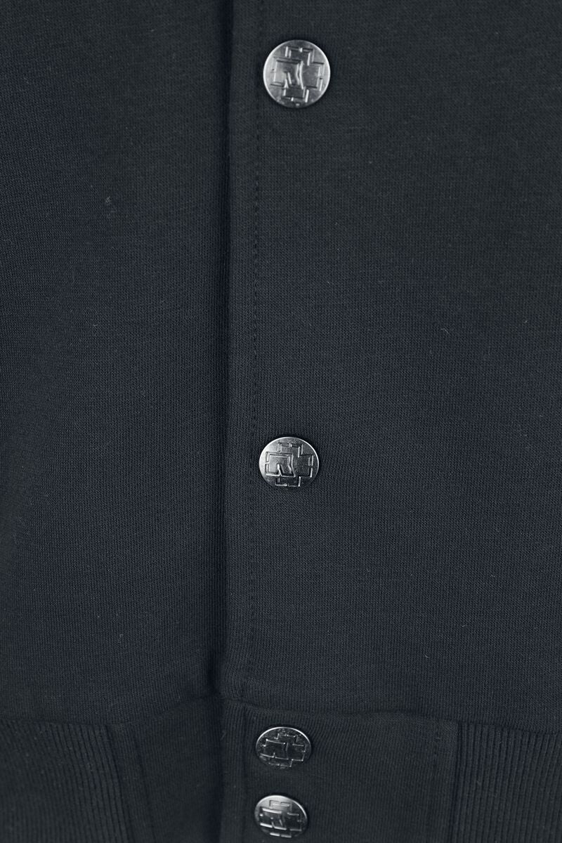 Schwarz Varsity Jacket Black by Rammstein