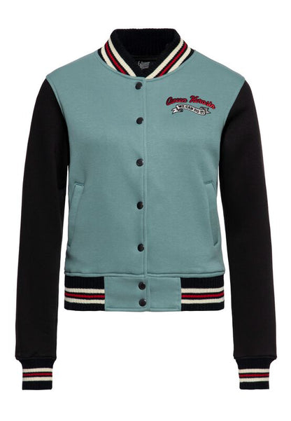 We Can Do It Varsity Jacket – Green Queen Kerosin Varsity Jacket