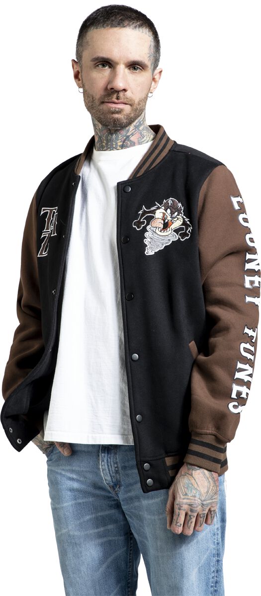 Taz Varsity Jacket Multicolour by Looney Tunes