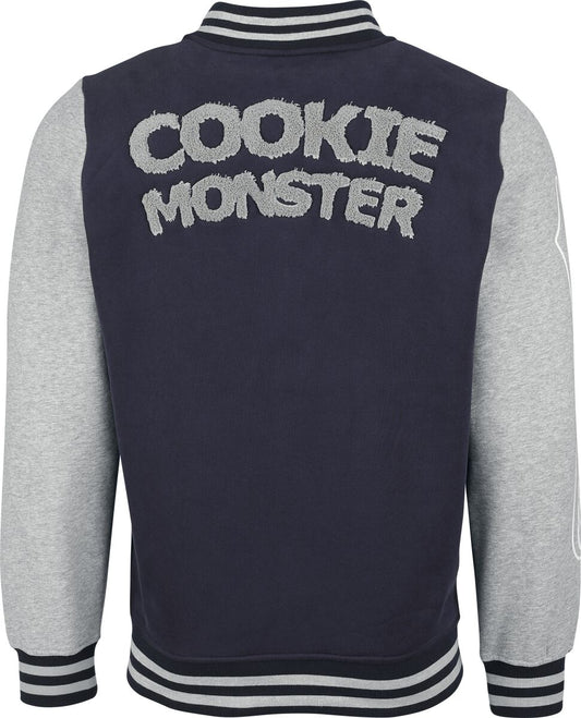 Cookie Monster Varsity Jacket Multicolour by Sesame Street