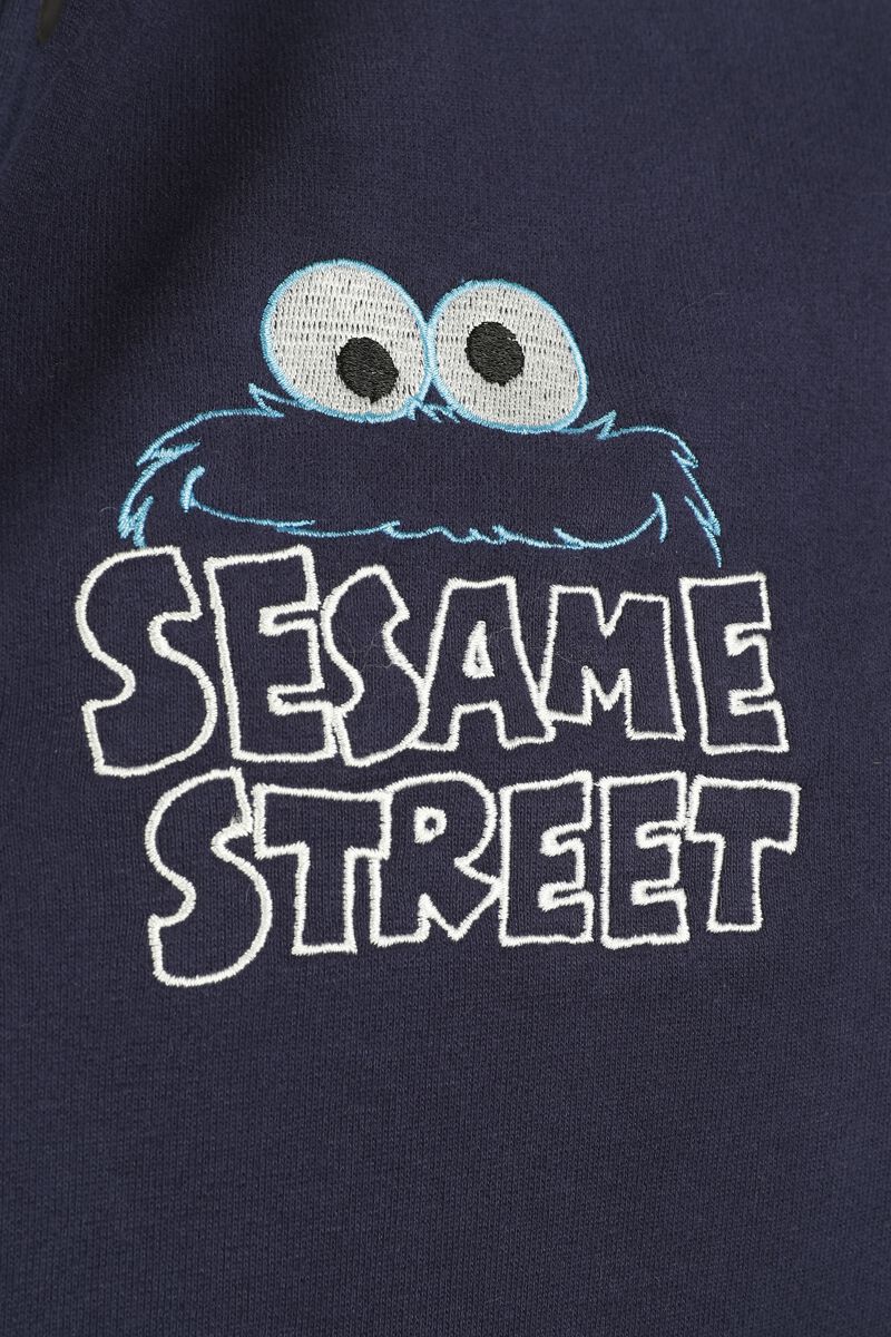 Cookie Monster Varsity Jacket Multicolour by Sesame Street