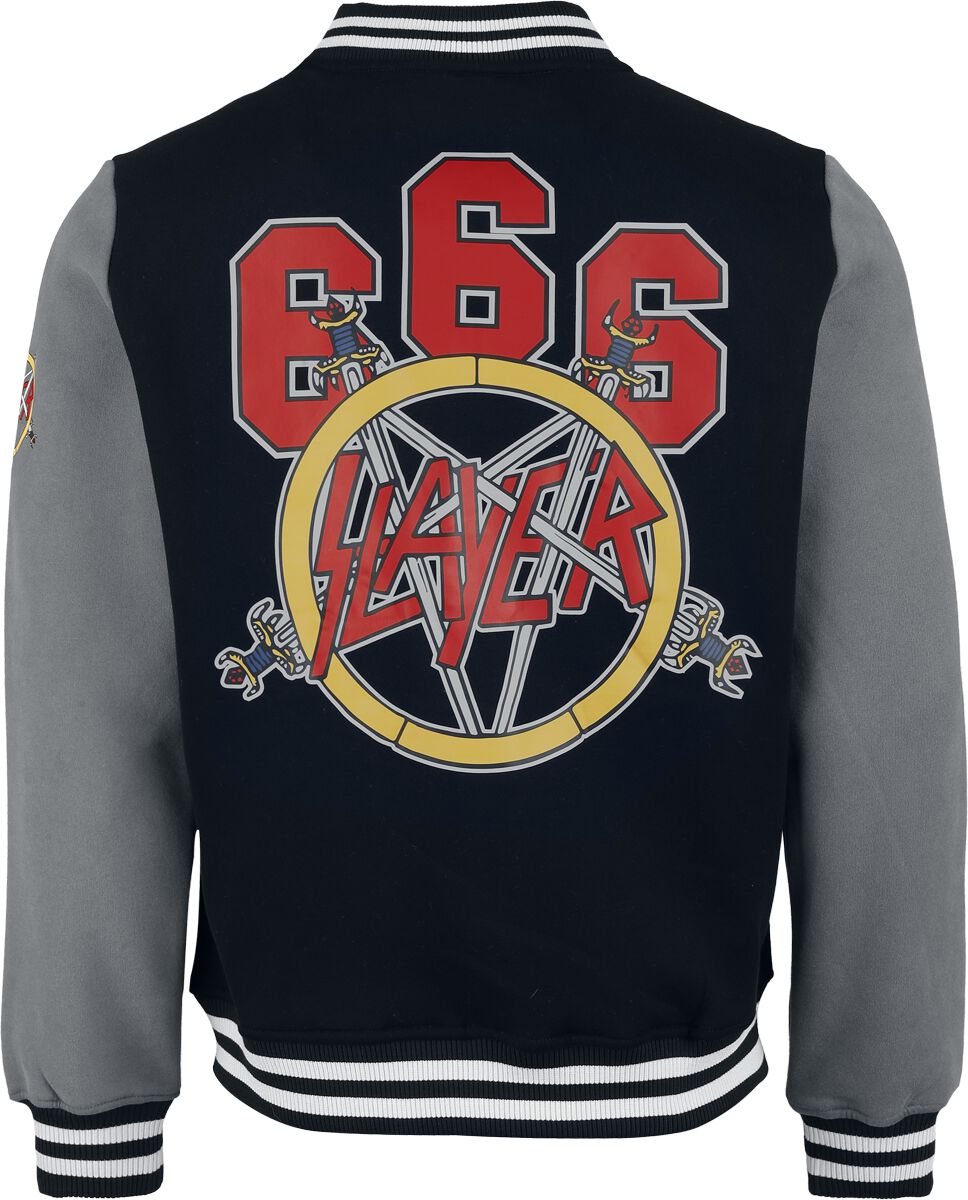 Reign In Blood Varsity Jacket Multicolour by Slayer