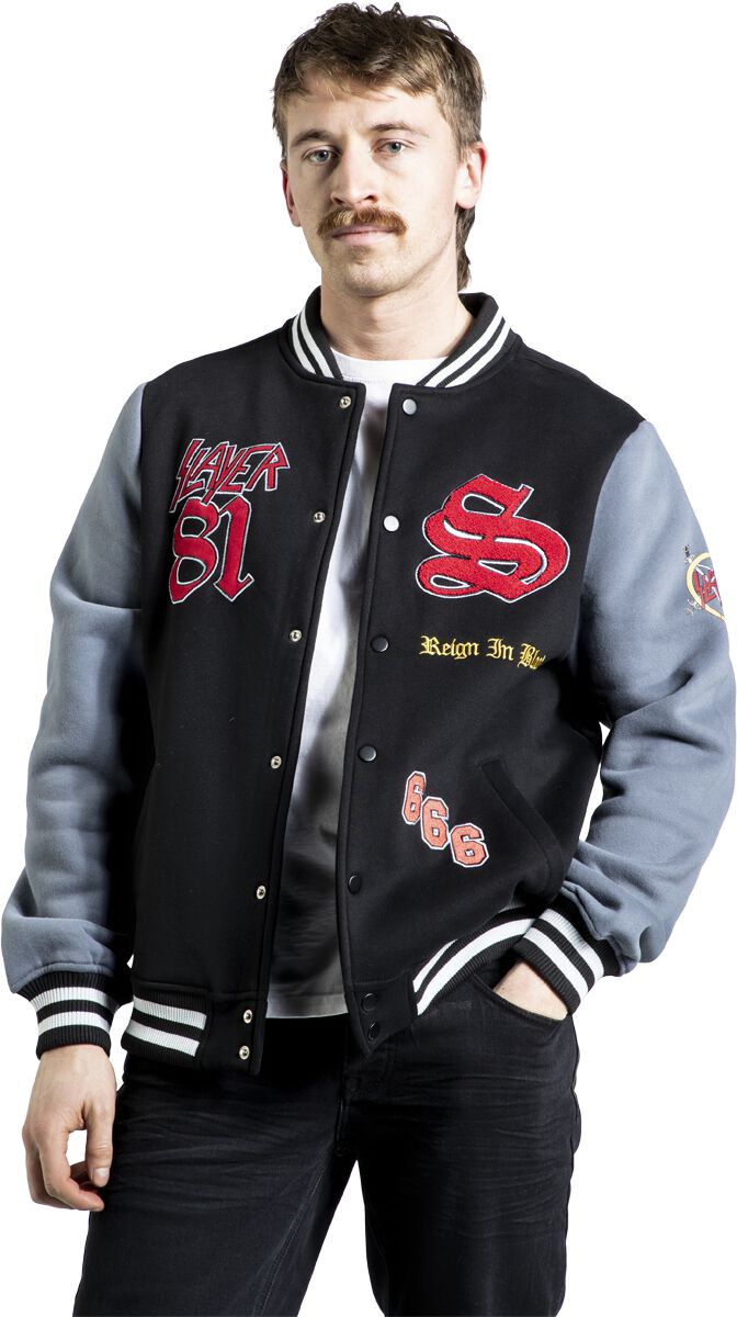 Reign In Blood Varsity Jacket Multicolour by Slayer