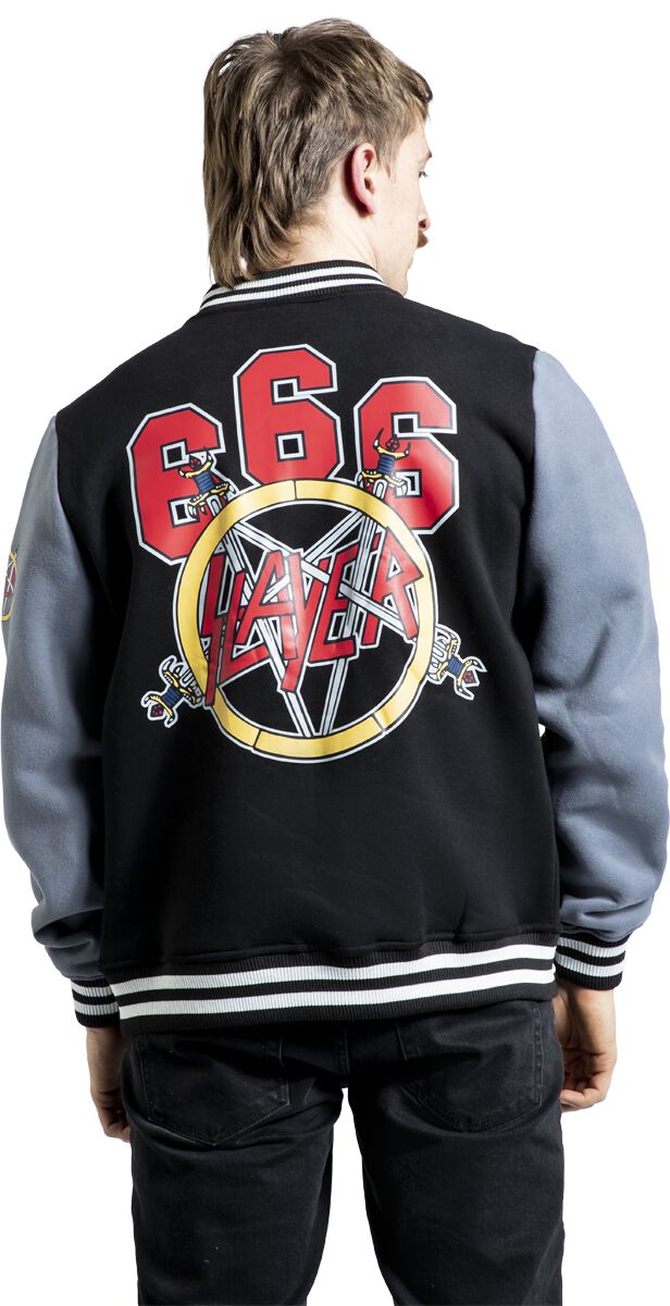 Reign In Blood Varsity Jacket Multicolour by Slayer