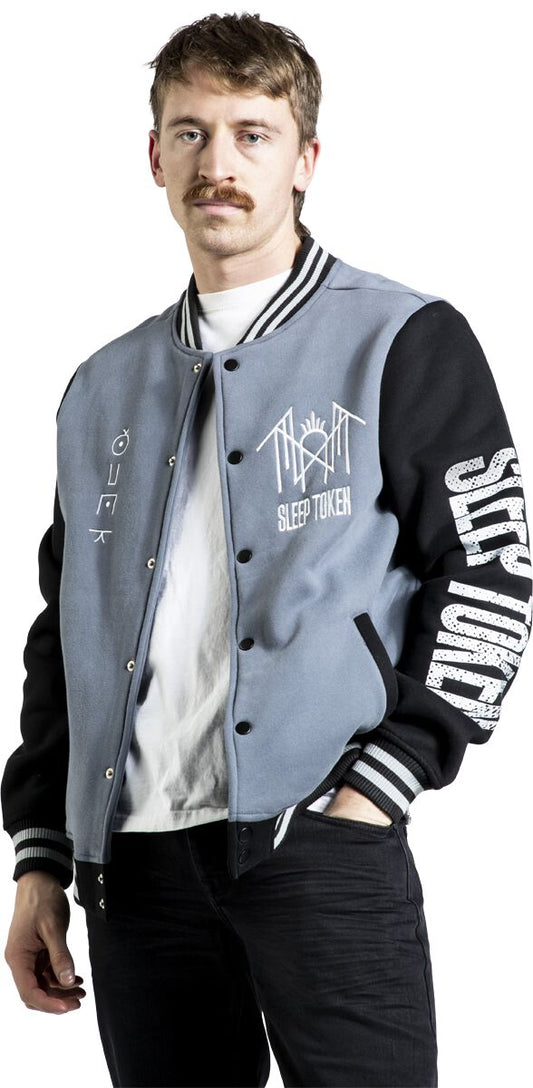 Vore Varsity Jacket – Multicolour Sleep Token Varsity Jacket