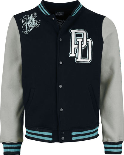 Deep Blue Varsity Jacket Multicolour by Parkway Drive