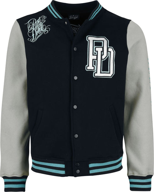 Deep Blue Varsity Jacket Multicolour by Parkway Drive