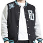 Deep Blue Varsity Jacket Multicolour by Parkway Drive