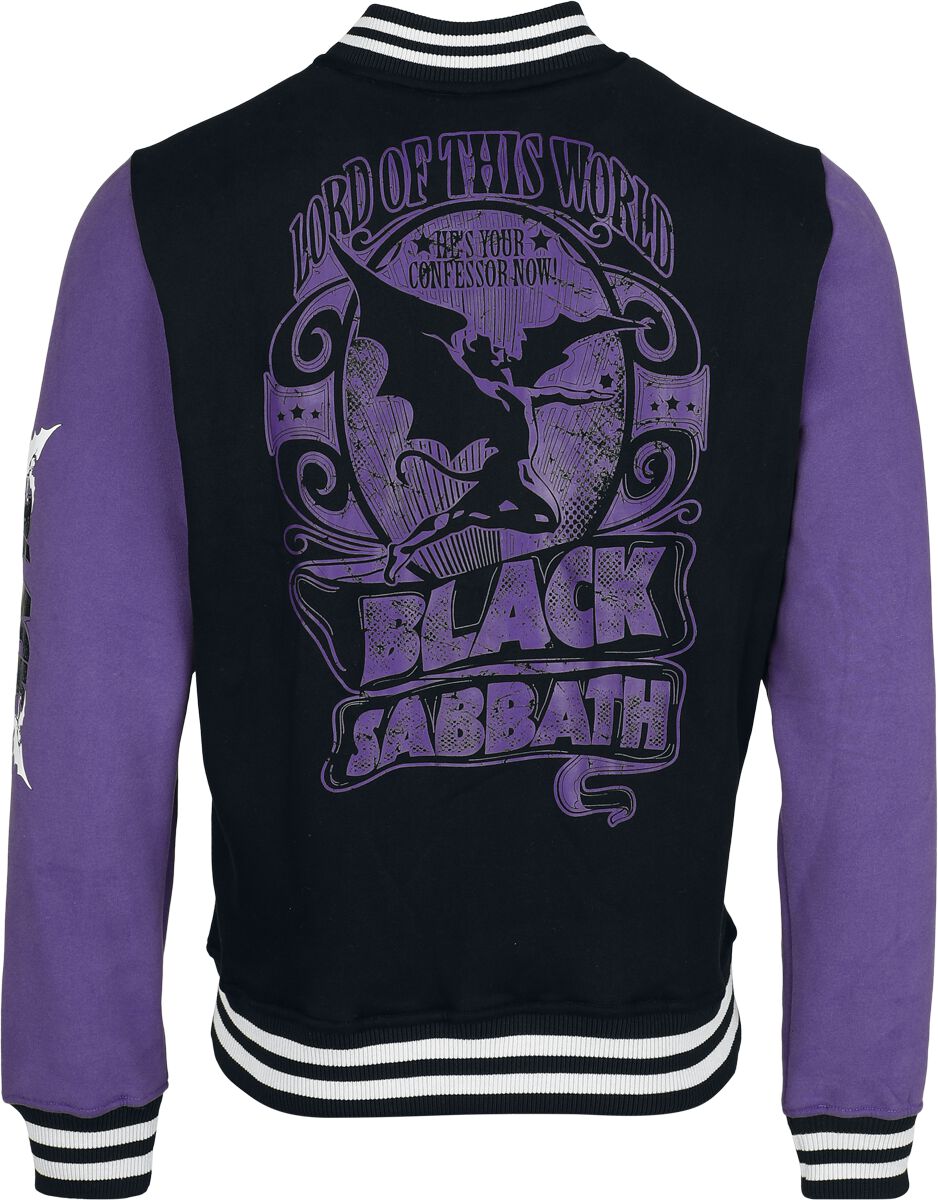 Lord of This World Varsity Jacket Multicolour by Black Sabbath