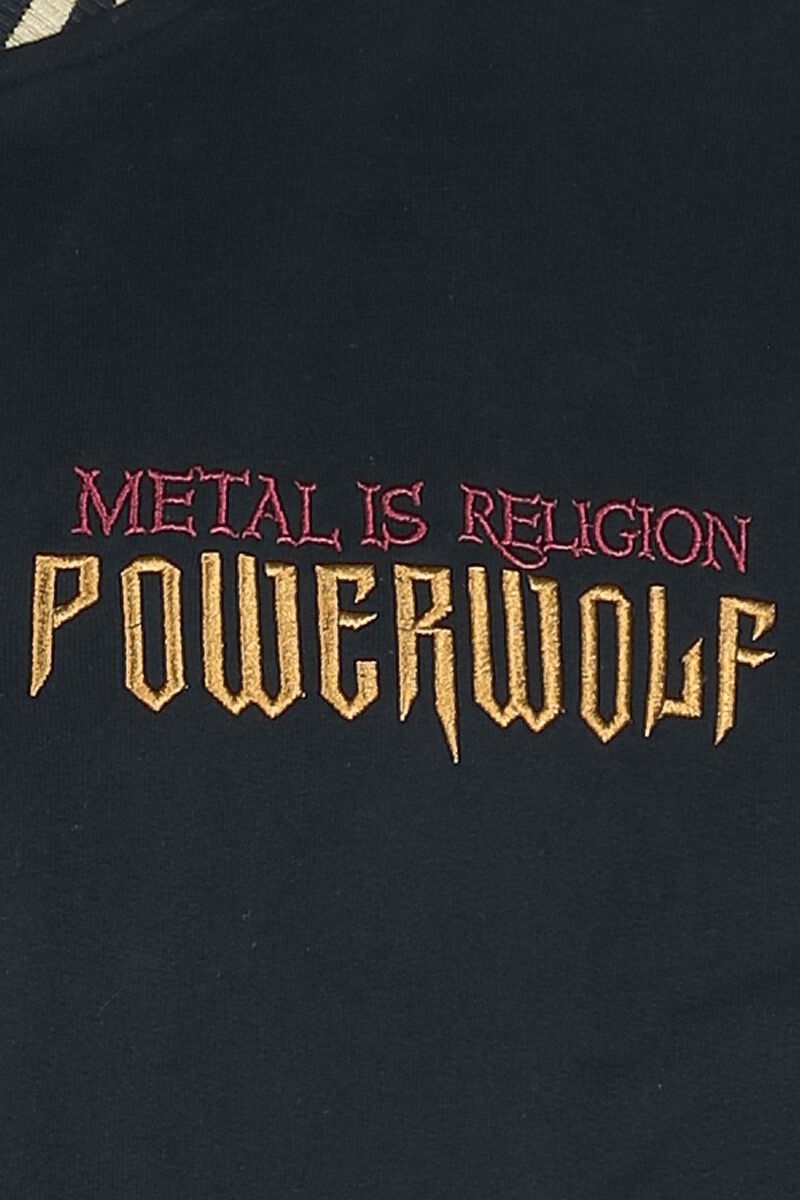 Metal Is Religion Varsity Jacket – Multicolour Powerwolf Varsity Jacket