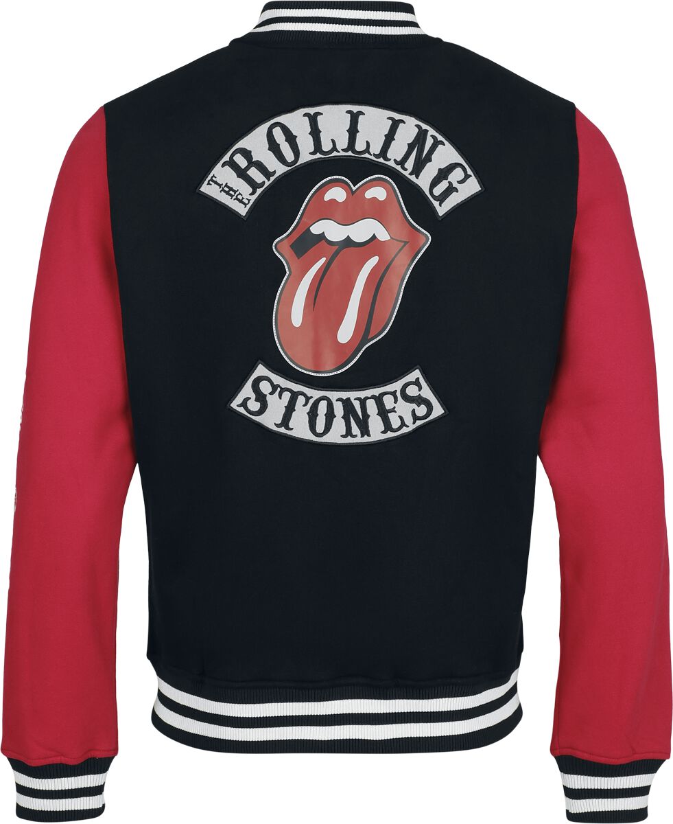 Tongue Varsity Jacket – Multicolor Rolling Stones Varsity Jacket