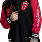 Tongue Varsity Jacket – Multicolor Rolling Stones Varsity Jacket