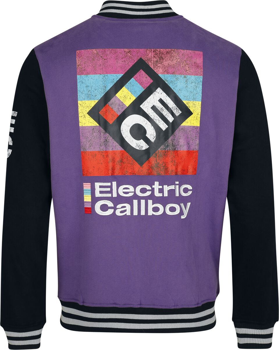 Up and Down Varsity Jacket Varsity Jacket multicolour by Electric Callboy