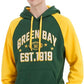 Green Bay Football Hoodie – Vintage Athletic Pullover Sweatshirt – image 2