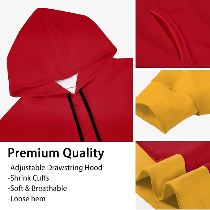 Kansas City Football Jacket – Red &amp; White Sports Jacket