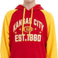 Kansas City Football Hoodie – Red & Black EST. 1960 Graphic Pullover – image 4