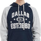 Dallas Football Hoodie – Navy Blue & Gray EST. 1960 Graphic Pullover – image 4
