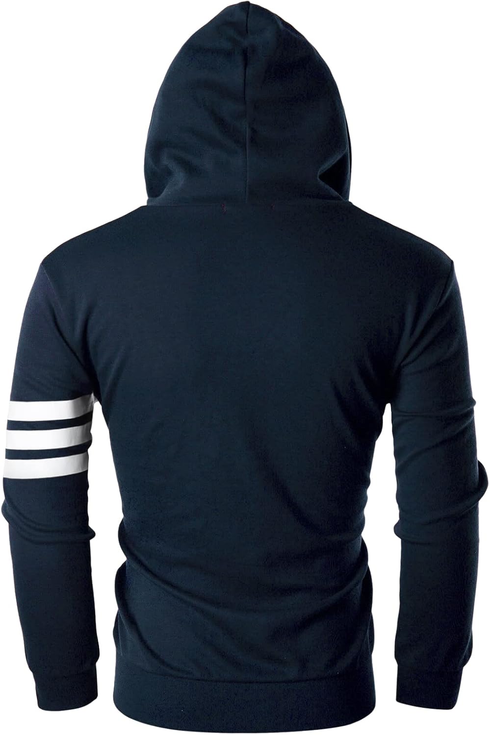 Mens Slim Fit Striped Hoodie Recreated Edition