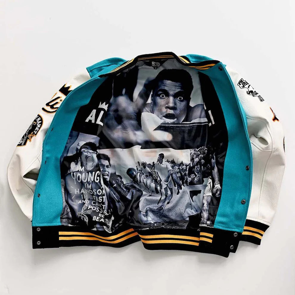 Ali Quote Melton Jacket