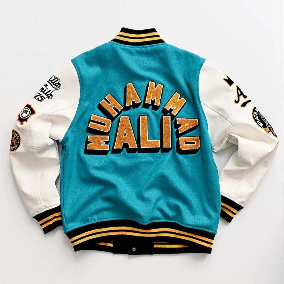 Ali Quote Melton Jacket