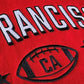 San Francisco Football Hoodie – Red & Black Graphic Pullover – image 4