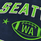 Seattle Football Hoodie – Vintage Athletic Pullover Sweatshirt – image 4