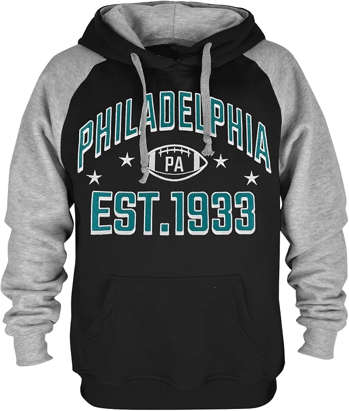Philadelphia Football Hoodie – Vintage Athletic Pullover Sweatshirt