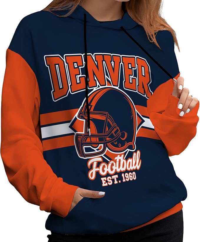 Denver Football Graphic Hoodie – image 2