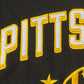 Pittsburgh Football Hoodie – Black & Gold Graphic Pullover – image 3