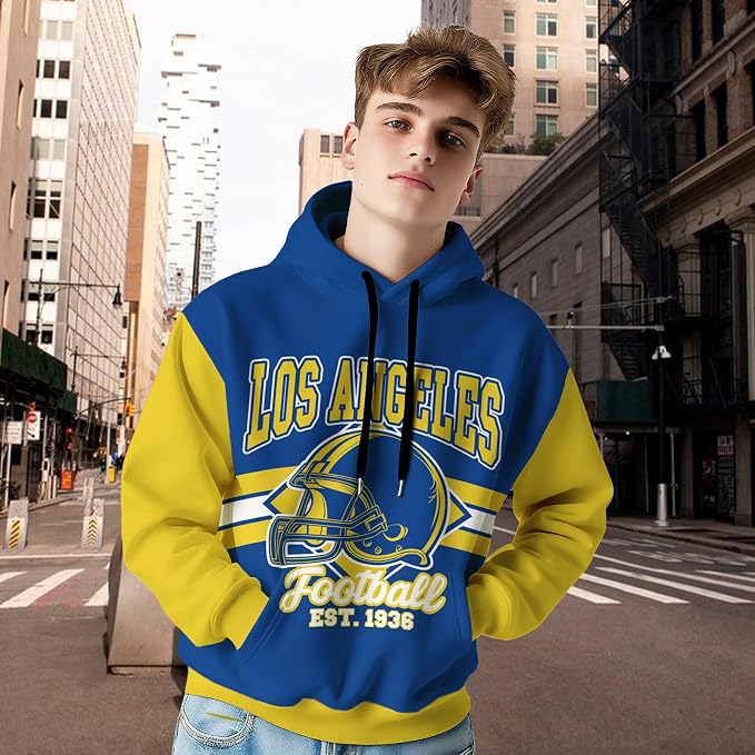 Los Angeles Football Graphic Hoodie – image 3