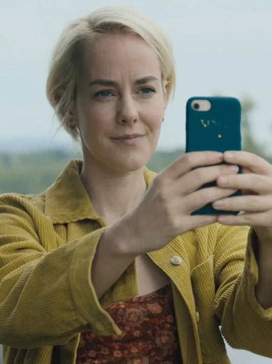 Adopting Audrey 2022 Jena Malone Blue Hoodie Recreated Edition