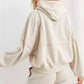 Aerie Sherpa Patchwork Hoodie Recreated Edition