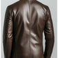 Alexander Leather Brown Jacket – Men’s Leather Jacket (Brown)